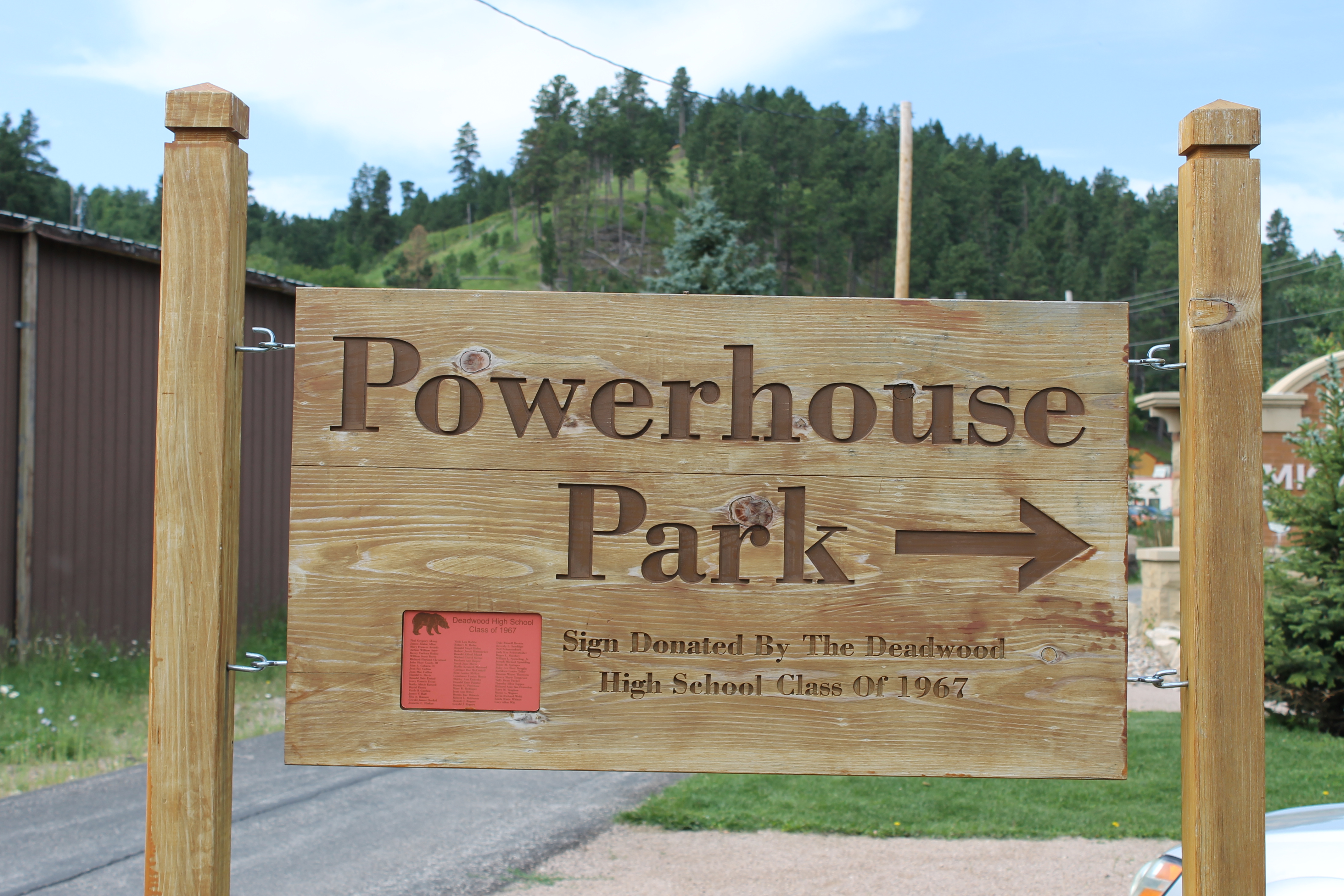Powerhouse Park City of Deadwood South Dakota