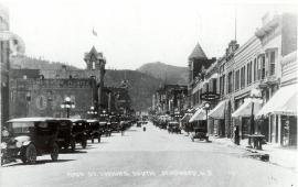 Vintage Photo of Historic Main Street