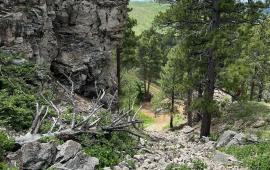 White Rocks  and Seth Bullock Loop