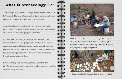 Archaeology Overview 