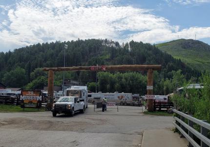 Deadwood Event Complex Parking Lot