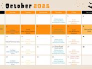 October calendar