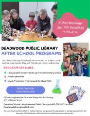 After-school flyer 2026