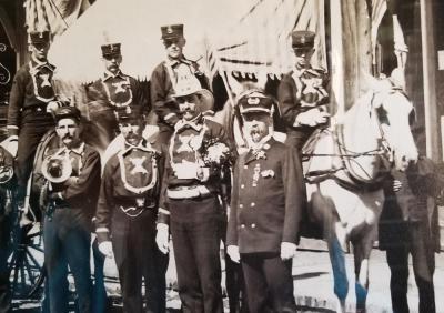 Deadwood Hook & Ladder Company, circa 1888