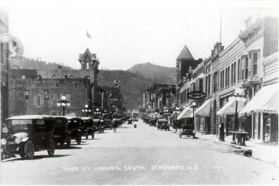 Vintage Photo of Historic Main Street