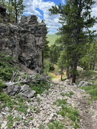 White Rocks  and Seth Bullock Loop