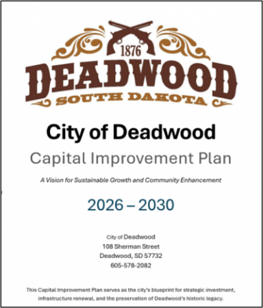 Capital Improvement Plan Cover Page 