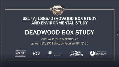 Deadwood Box Culvert Study