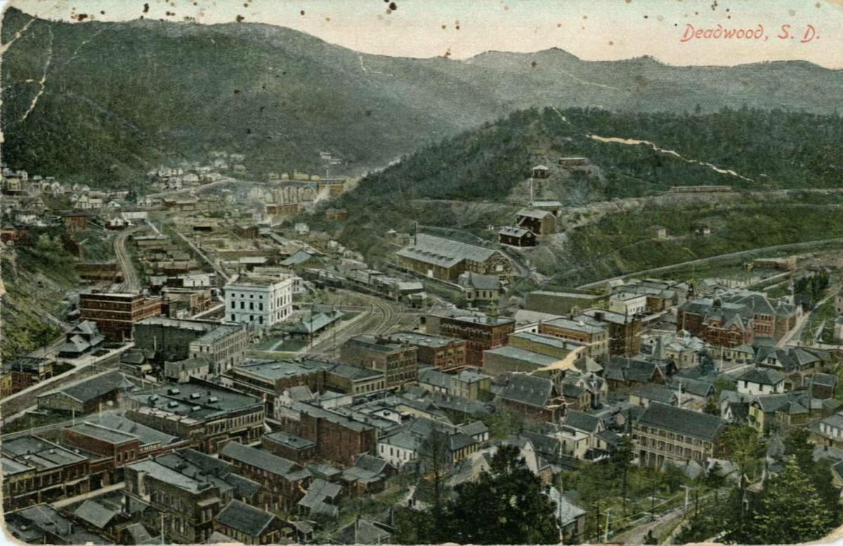 Historic Deadwood Postcard