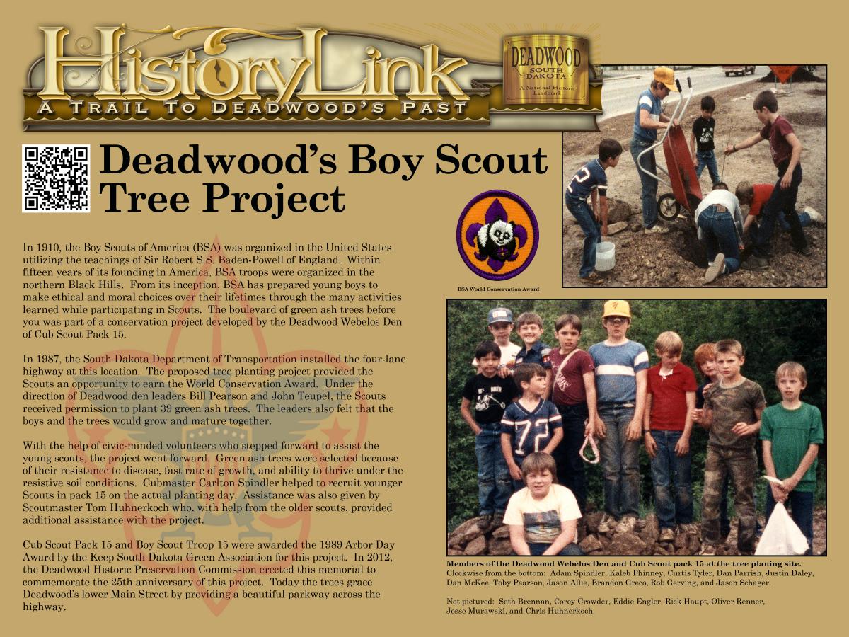 Boy Scout Tree Project (Whitewood Creek Trail)